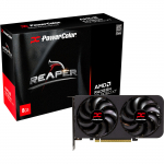 Grafiskās karte / Video kartes PowerColor  RX 9060 XT 8GB Powercolor Radeon Reaper GDDR6 | RX9060XT 8G-A | 4713436175988