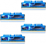 G.Skill DIMM 32 GB DDR3-2400 (4x 8 GB) Quad-Kit (F3-2400C11Q-32GXM, RipjawsX, INTEL XMP) | F3-2400C11Q-32GXM | 4711148599740