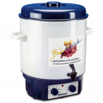 Rommelsbacher Gl&uuml;hwein- und Einkochautomat KA 1804 (wei&szlig;/blau, 1.800 Watt, 27 Liter) | KA 1804 | 4001797443007