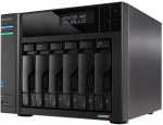 Serwer Asustor Asustor LOCKERSTOR 6 Gen2 NAS Desktop Intel&reg; Celeron&reg; N5105 8 GB DDR4 HDD ADM Black | AS6706T V2 | 4710474831753