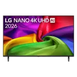 LG 55 collu NANO 4K UHD AI NU80 Smart TV (2026)