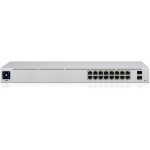 Ubiquiti USW-16-POE (grey, 42W PoE eelarve) | USW-16-POE-EU | 0817882028547