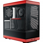 Hyte Y40 Midi Tower, Tempered Glass - Black /rot | GEHY-014 | 1220000350304