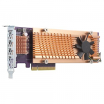 Kontroler Qnap PCIe 3.0 x8 - 4x M.2 PCIe NVMe QM2 (QM2-4P-384) | QM2-4P-384 | 4713213512944