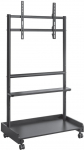 Techly mobiilne telerialus Techly LED/LCD teleri k&auml;ru 50&rdquo;-86&rdquo; 2 AV riiuliga (ICA-TR701) | TLY_620874 | 8058956620874