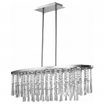 Lampa wisząca Spotlight Lampa wisząca chrom nad st&oacute;ł Spotlight LUXORIA 9028828 | 9028828 | 5901602326756