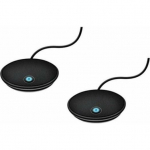 Logitech GROUP 2 St&uuml;ck Erweiterungsmikrofone black | 989-000171 | 0097855119551
