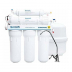 Veefilter 7-astmeline p&ouml;&ouml;rdosmoosi s&uuml;steem mineraalide ja biokeraamikaga, membraan 75 GPD, paak 3.2 Gal | RO6/75V/BIO/3.2 GAL | 5903624975707