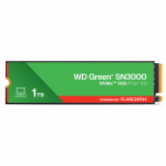 Western Digital Green WD &trade; SN3000 NVMe&trade; SSD 1 TB SANDISK tehnoloogiaga | WDS100T4G0E-00CPS0 | 718037907154