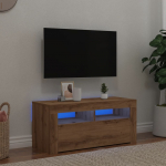 vidaXL TV-kapp LED-valgustusega, oak artisan, 90x35x40 cm | 856322 | 8721158437792