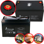 Extralink AGM 12V 100Ah | Akumulator | bezobsługowy | EX.9786 | 5902560369786
