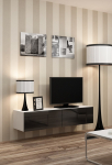 TV alus VIGO 140 30/140/40 White/Black gloss | RTV VIGO140 b/c | 5903815000157