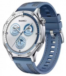 Huawei Watch GT5 46mm (Vili-B19W) (silber, blaues, gewebtes Armband) | 55020DKH | 6942103132025