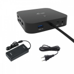 i-tec USB-C Dual Display Docking Station HDMI DP LAN AUDIO Power Delivery 100 W + i-tec Universal Charger 100 W - Stacja dokująca | C31HDMIDPDOCKPD100 | 8595611704796