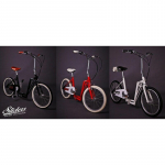 The-sliders Metro White gustowny i komfortowy, składany rower, hulajnoga 2w1 | Sliders Metro White | 0590987661214