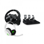 Logitech G920 Wheel + Astro A10 Xbox Headset White | 991-000487 | 5099206119109