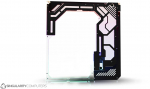 Singularity Computers Spectre 4 Aevum Dual Loop Side Panel Acrylic Clear/schwarz | WACH-877 | 9351182004852
