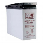 Akupatarei 12V/55AH-MWLFT esipoolse klemmiga MW POWER | 12V/55AH-MWLFT | 5902135169179