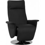 Beliani Fotel rozkładany Black PRIME | 119897 | 4260624113494