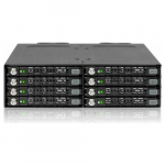 Backplane IcyDock 8x6,3cm SATAI-III in 1x5,25" keylocks | MB998SK-B | 4713227445078