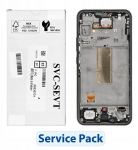 Aku Samsung ServicePack LCD-ekraan SAMSUNG A34 5G A346B Silver GH82-31201B | 5903396461668 | 5903396461668