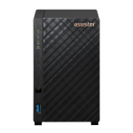 Asustor AS1102TL NAS-salvestusserver Mini torn Realtek RTD1619B 1 GB DDR4 0 TB ADM Black | 90-AS1102TL0-MA30 | 4710474831531
