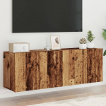 vidaXL Seina TV-kapid, 2 tk, vanapuit, 60x30x41 cm | 857663 | 8721158446503