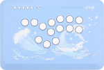 Varmilo FK2 Arcade Controller - Sea Melody | A77A104H5A0A01A070 | 6924427312048