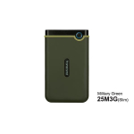 Transcend 6.3cm   2TB USB3.1 StoreJet 25M3G Military Green | TS2TSJ25M3G | 0760557840701