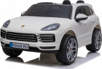 Porsche Cayenne S Autko na akumulator dla dzieci Lakier White | PA.7192.EXL.BIA | 5903864941012