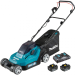 Makita Akku-Rasenm&auml;her DLM382PM2, 36Volt (2x18Volt) (blau/Black, 2x Li-Ionen Akku 4,0Ah) | DLM382PM2 | 0088381891134