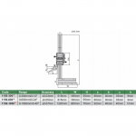 Insize WYSOKOSCIOMIERZ CYFR. 0-600MM | 1156-600 | 6928640350931