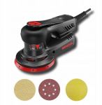 Szlifierka Menzer Szlifierka mimośrodowa ETS 125 5.0 w zestawie papier RED, siatka Ultranet i pad Ultrapad | MR117030000P | 5904910033521