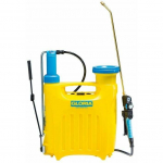 GLORIA Hobby 1200, Seljakotitaoline aedpihusti, 12 L, Blue, Yellow, Plastik, Vask | 000056.0000 | 4046436023417