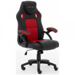 Raptor Gaming Stuhl GS-40 PU + Fabric            Black/rot | RG-GS-40-BLACK/RED | 4251236201167