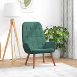 vidaXL Tugitool, Dark Green, sametkattega | 4102634 | 8721158559555