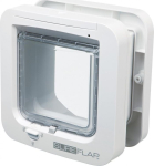 Trixie kasside uks SureFlap 4-suunaline tuvastuss&uuml;steemiga, valge, 21x21 cm | 70935 | 5060180390006