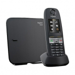 Gigaset E630 schnurloses Festnetztelefon (analog), Black | S30852-H2503-B101 | 4250366832722