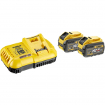 Dewalt zestaw Xr FlexVolt ładowarka DCB118 + 2 akumulatory DCB547 Xr FlexVolt 9.0Ah (DCB118X2-QW) | DCB118X2-QW | 5035048664797