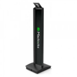 Uchwyt Maclocks Brandable VESA Mount BrandMe Security Floor Stand - Tiltable display Floor Stand - Black | M1-140B | 0854340005542