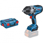 Bosch Powertools PRO Akku-Schlagschrauber BITURBO GDS 18V-1000 Professional solo, 18Volt (blau/Black, ohne Akku und Ladeger&auml;t, 1/2", in L-BOXX) | 06019J8301 | 4059952564579