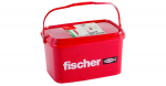 Fischer D&uuml;bel DuoPower 6x30 &auml;mber (light grey/red, 3.200 tk, taaskinnitav plast&auml;mber kaanega) | 564115 | 4048962458985