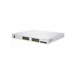 Cisco Business 250 Series CBS250-24P-4G - Switch - L3 - Smart - 24 x 10/100/1000 (PoE+) + 4 x Gigabit SFP - an Rack montierbar - PoE+ (195 W) - wiederaufbereitet | CBS250-24P-4GEU-RF | 889728494069