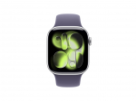 Apple Watch Series 11 GPS 42mm Silver Aluminium Geh&auml;use mit Sport Band (purple fog) - S/M | MEU64ZR/A | 0195950631630