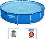 Bestway Bestway Basen Steel Pro ze stelażem, 396x84 cm | 92915 | 8720286136485