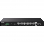 Switch niezarządzalny Tenda TEG1128P-24-250W 26x1GbE 2xSFP PoE | TEG1128P-24-250W | 6932849436594