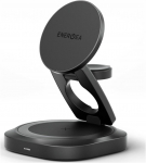 Laadija Energea juhtmevaba induktsioonlaadija Energea Alumag GYRO 360 p&ouml;&ouml;rlev Qi2.2 25W kokkupandav gumetal | 8885020104486 | 8885020104486
