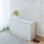 Jalatsipink valge 80 x 24 x 45 cm