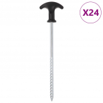 Telgivaiad 20 tk, 20 cm &oslash;7 mm, tsingitud teras