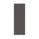 Plisseeritud ruloo must 40x150 cm kanga laius 39,4 cm pol&uuml;ester